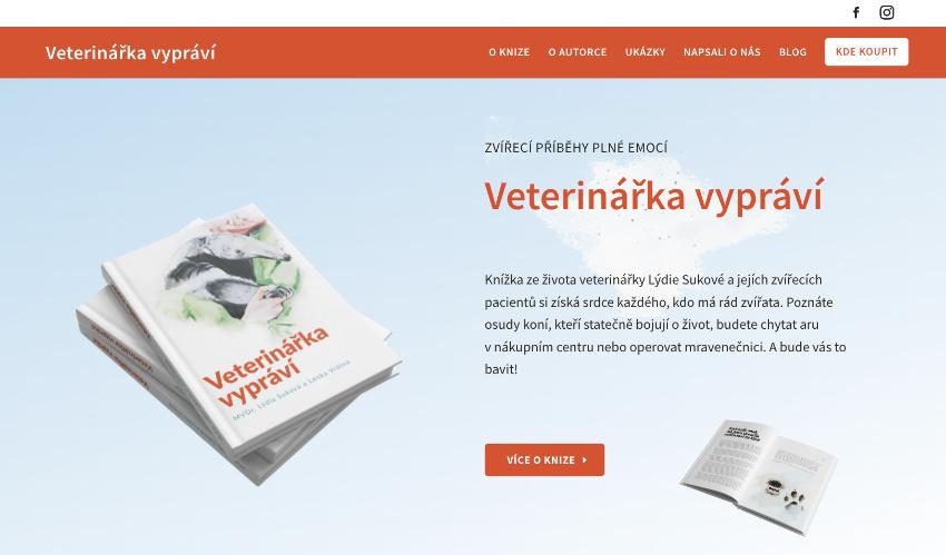 Kniha Veterinářka vypráví